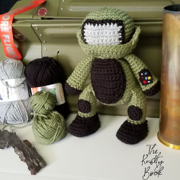 Crochet Amigurumi Pattern | EOD Bomb Tech | PDF instant download