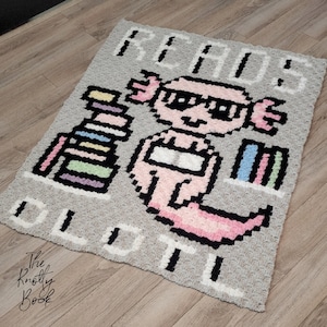 Crochet C2C blanket pattern | Readsolotl Lapghan l | PDF instant download