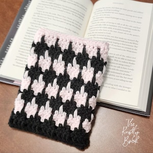 Crochet Kindle Sleeve Pattern | Flipped Off Reader Sleeve | PDF instant download