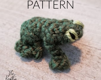 Crochet Amigurumi Pattern | Tiny Frog | PDF instant download