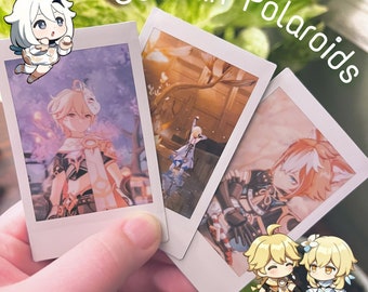Genshin Polaroid Prints | 1.0 to 3.8 Characters