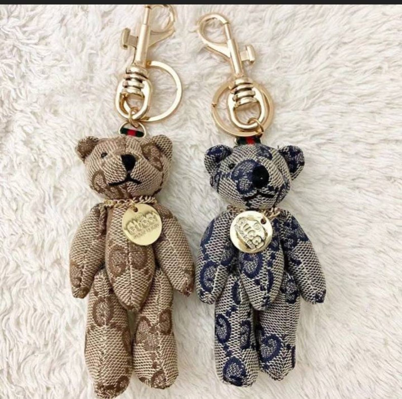 LV Teddy Bear Keyring And Bag Charm S00 - Accessories