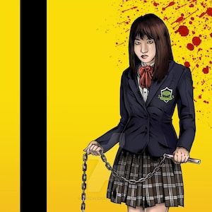 Kill Bill Go Go Yubari  Print  11x17&quot;
