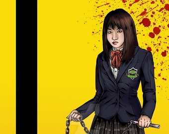 Kill Bill Go Go Yubari  Print  11x17"