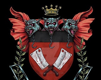 Slaughterhouse Coat of Arms Print