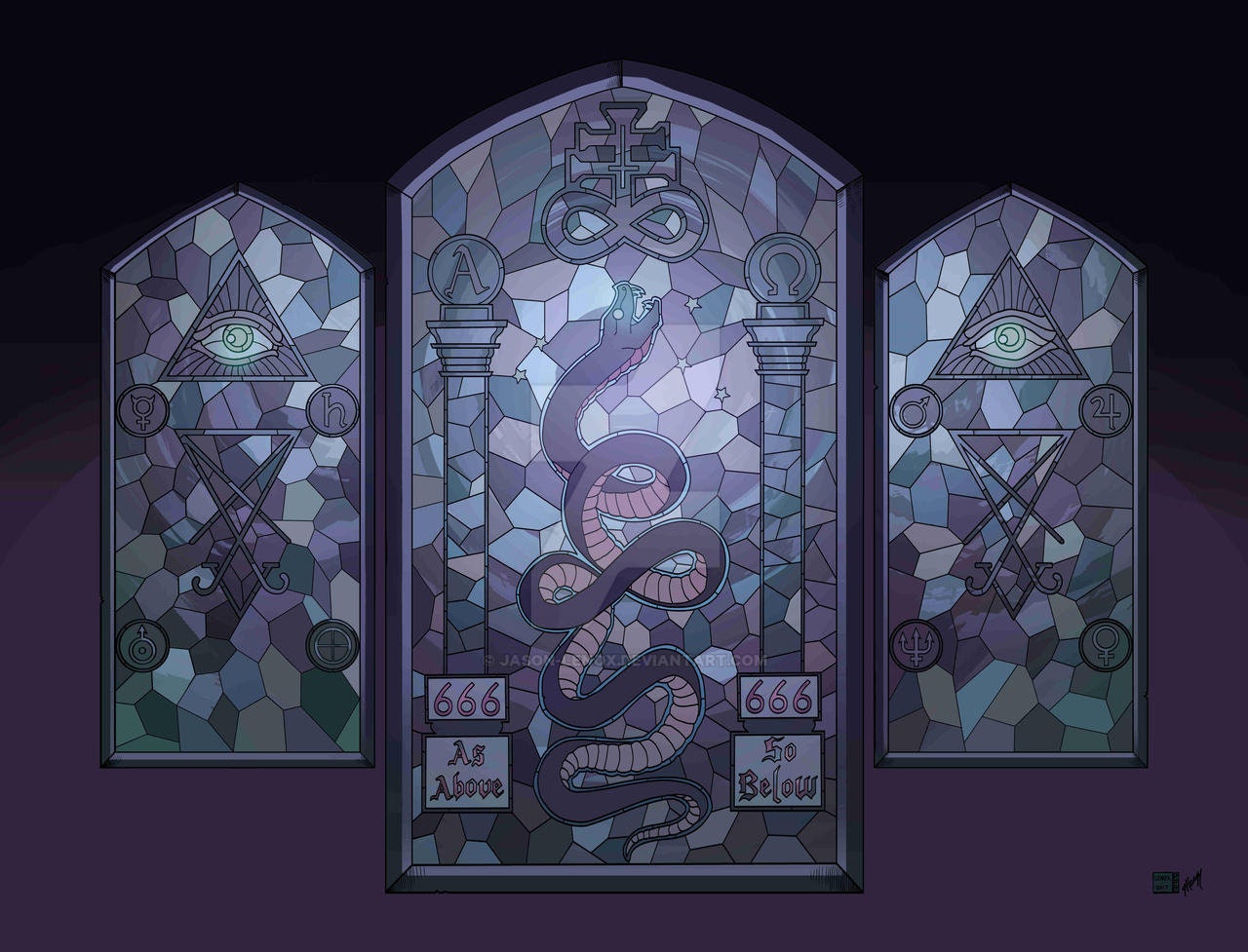 橋の上の天使 ヴィンテージ ステンドグラス ベルンハルト・プロックホルスト 橋の上の天使 ヴィンテージ ステンドグラス ベルンハルト