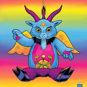 Toy Baphomet Print
