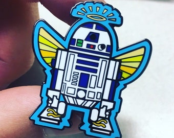 Holy Robot Pin - Artoo - Enamel Pins - Hat Pins - Star Wars Lapel Pin - Droids