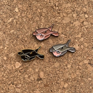Monkfish - OSRS Pins - RuneScape hat pin - Retro Gaming - PC