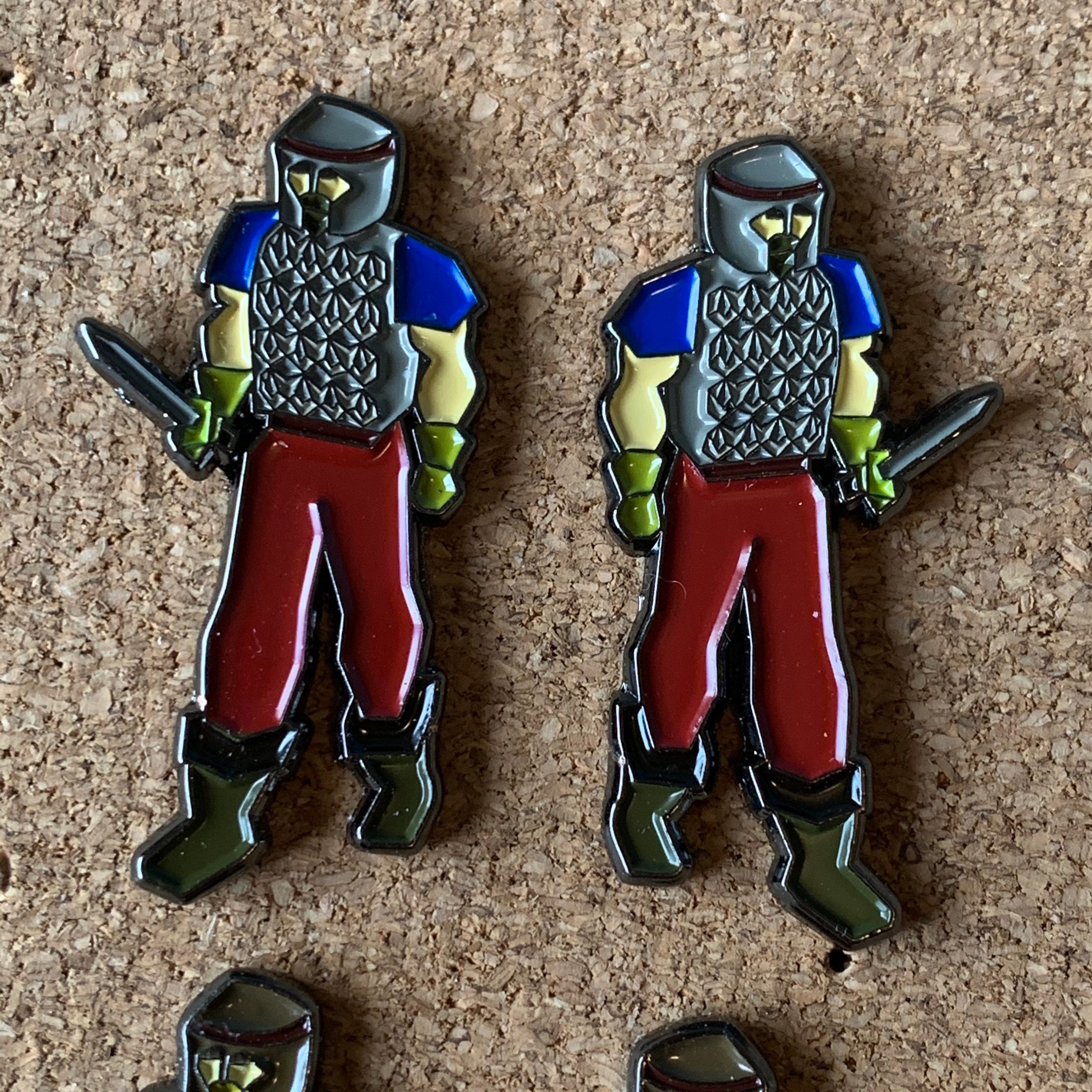 Guard OSRS Pins Runescape Enamel Pin 2007scape Old Etsy