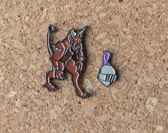 Lesser Demon - OSRS Pins - RuneScape hat pin - Retro Gaming - PC