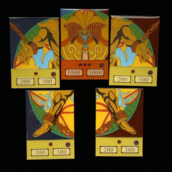 Exodia the Forbidden One Card Pin Set Yugioh Enamel Pins -  Portugal