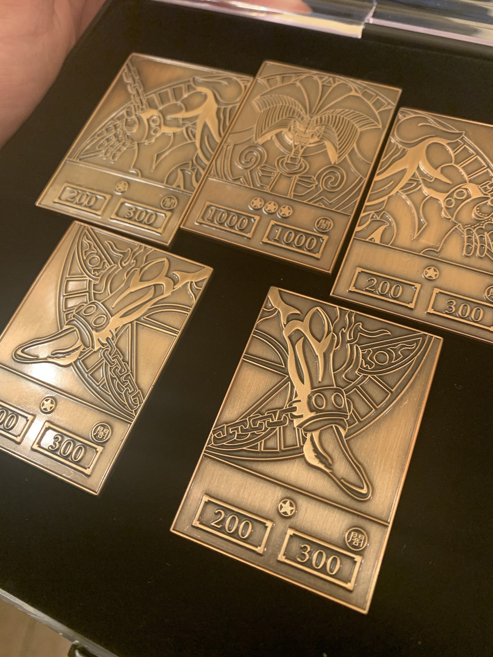 Exodia the Forbidden One Card Pin Set Yugioh Enamel Pins Etsy France