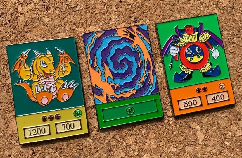 Polymerization Card Pin Yugioh Enamel Pins Duel Monsters | Etsy