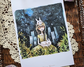 Stefan and Friends - a4 print
