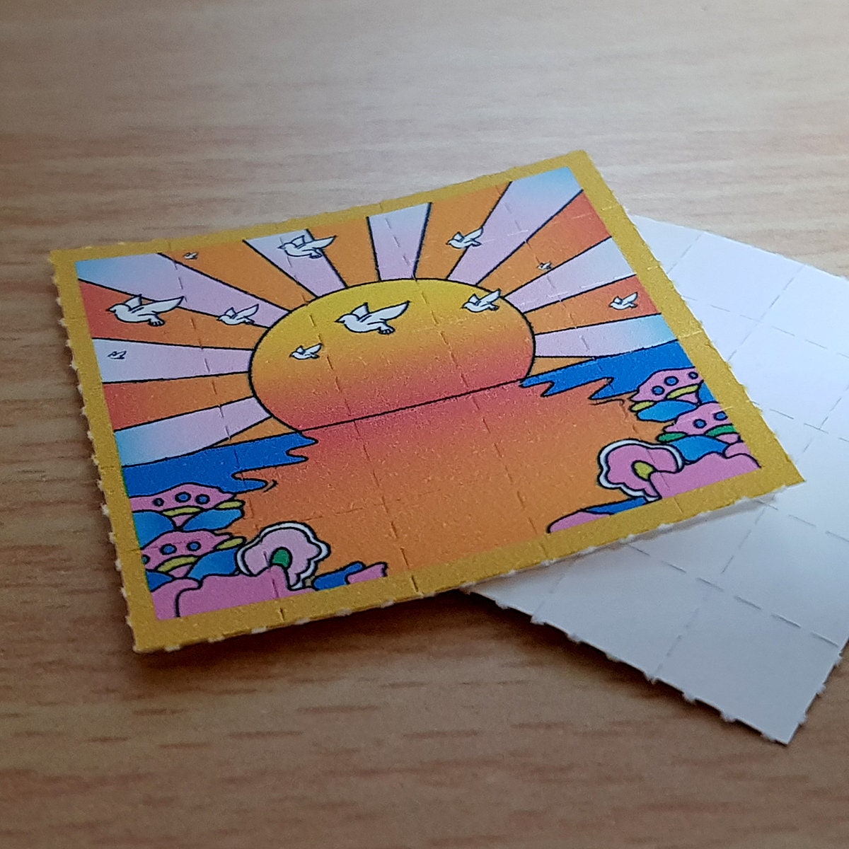 な 絵画カリフォルニアビンテージアート カリフォルニア オレンジ サンシャイン LSD ヴィンテージ