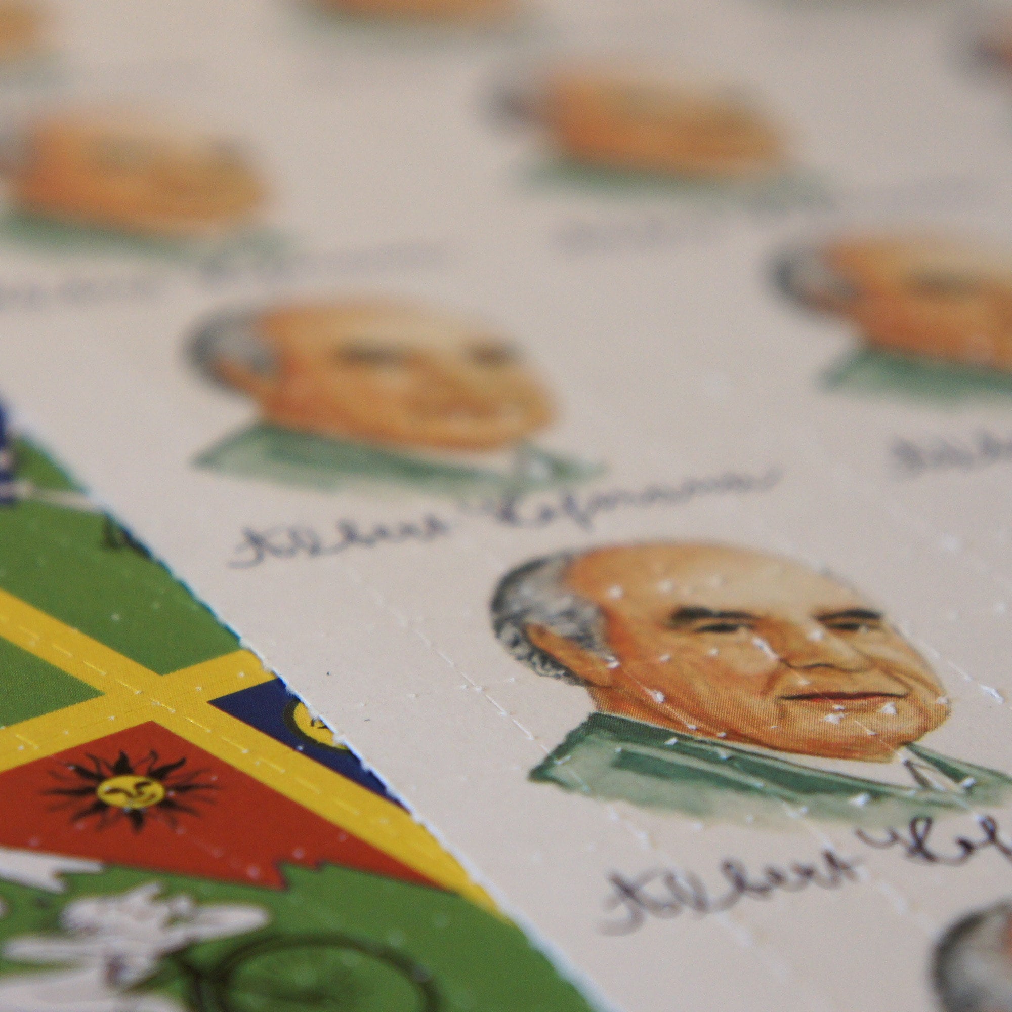 ブロッターアート アルバート・ホフマン 万華鏡肖像画 コレクションに