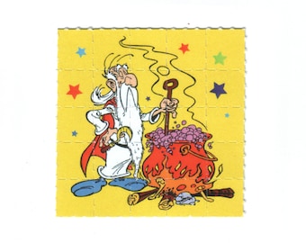 Psychedelic Miraculix Blotter Art Print, 4x 5 x 5 cm