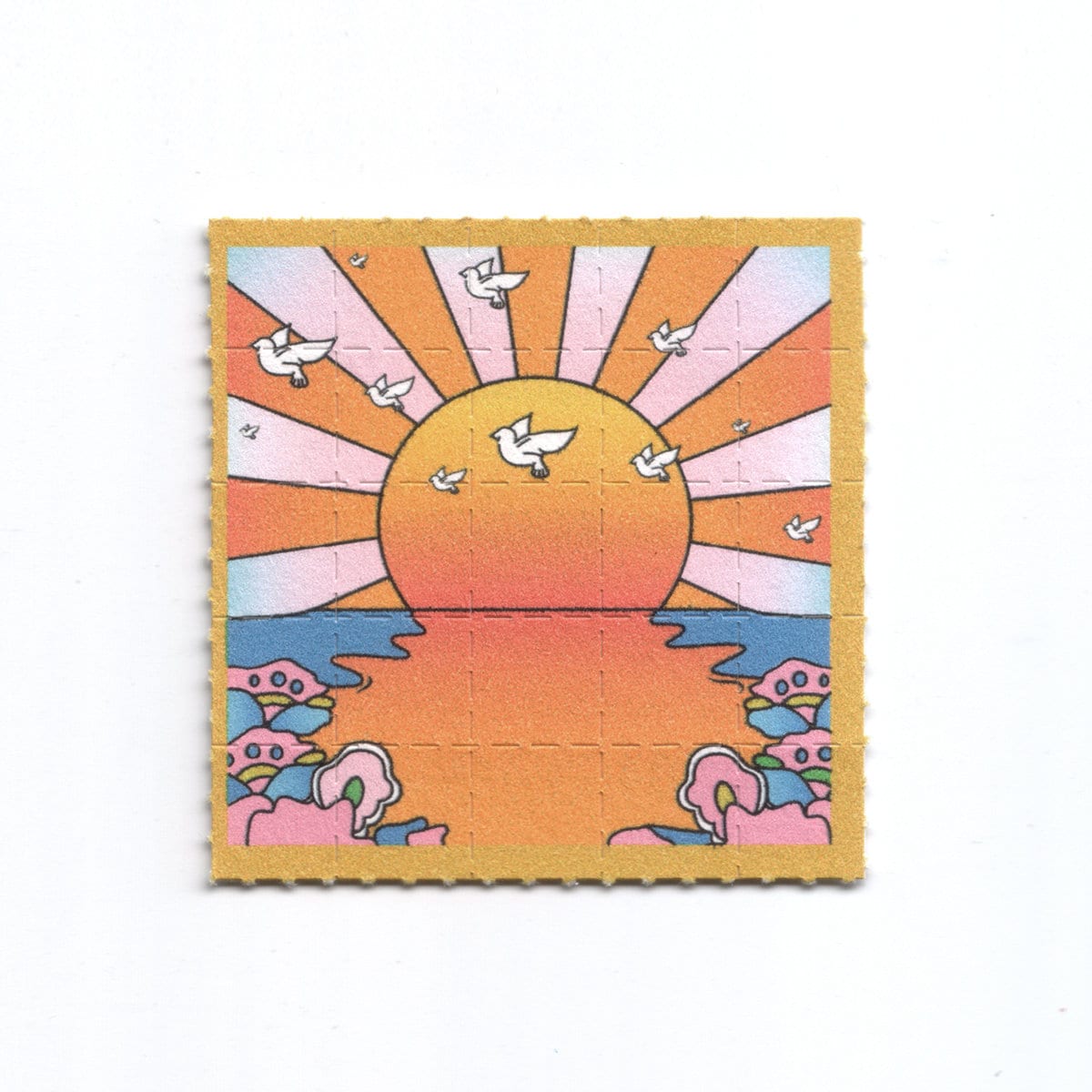 3xペーパーセット 1 ブロッターアート LSD ヴィンテージプリント 5 x 5