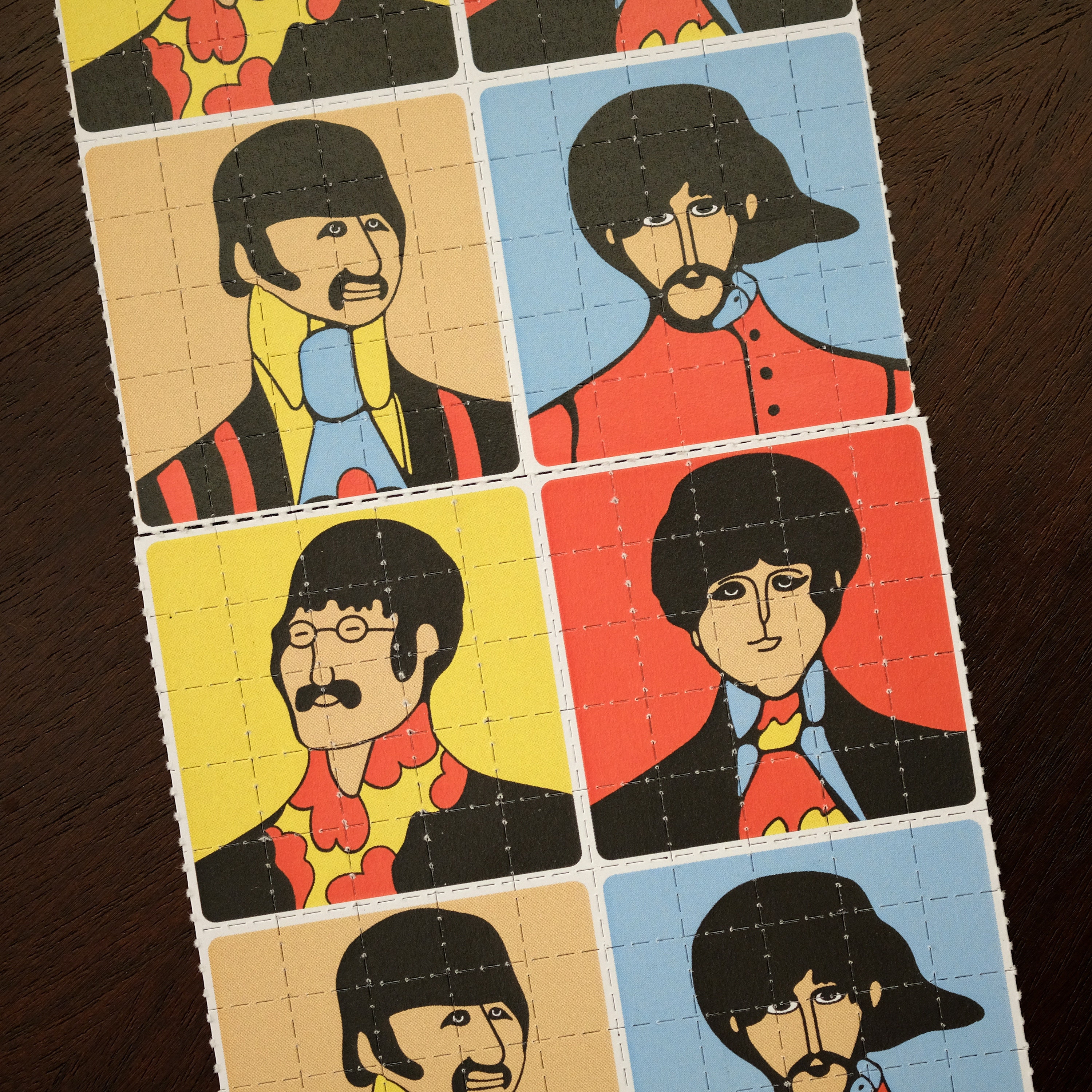 ビートルズ イエロー サブマリン LSD ブロッター アート ヴィンテージ - Etsy 日本