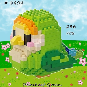 DIY mini bricks cute birds,Building block decor,Building block bird,Gift for her/him