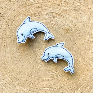 Dolphin Hair Clips