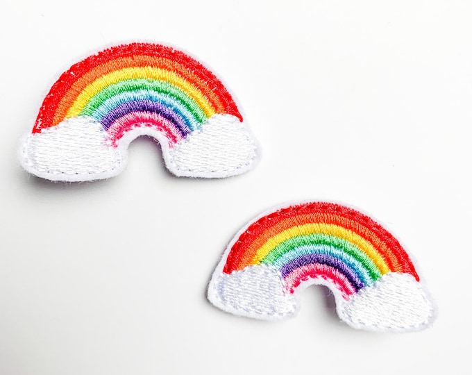 Rainbow Hair Clips