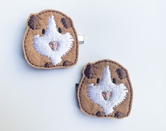 Guinea Pig Hair Clips