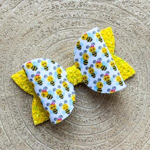 Bee Hair Bow