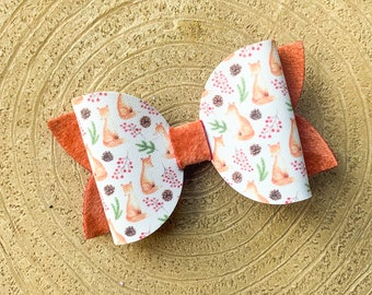 Fox Hair Bow