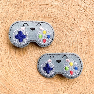 Game Controller Hair Clips
