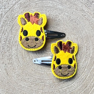 Giraffe Hair Clips