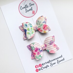 Sommer Blumen Schleifen Set