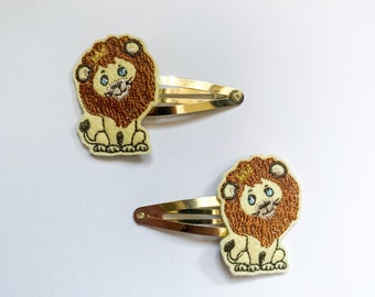 Lion Hair Clips