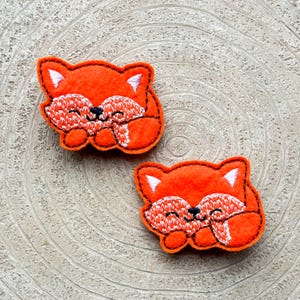 Fox Hair Clips