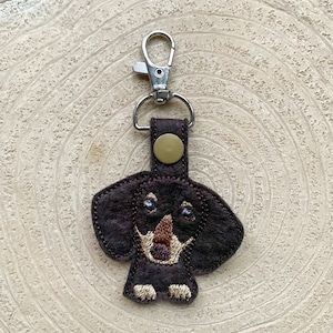 Sausage Dog Keyring