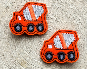Mixer Truck Hair Clips
