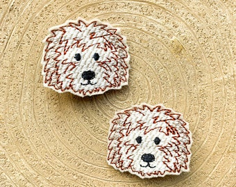 Labradoodle Dog Hair Clips