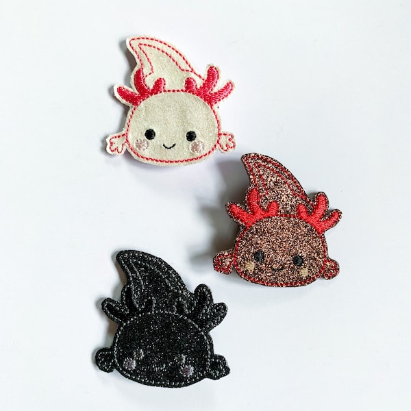 Axolotl Hair Clips