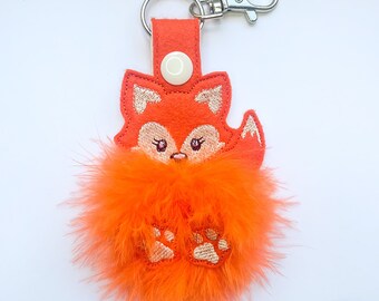 Fox Furbaby Keyring