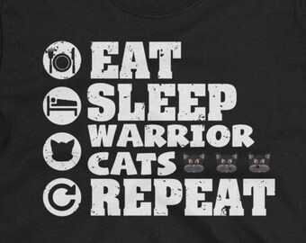 Warrior Cats, Cat Lover Shirt, Top Cat Warrior, Tank Top Cat Warrior, Awesome Cat Shirt, Warrior Cat T-Shirt, Cool Cat Shirt, Cat Kids Tee