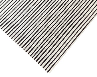 Jailbreak Premium Faux Leather, Hair Bow Fabric, Faux Leather Sheet, Striped Faux Leather, Black and White, DIY, Crafts