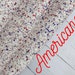 Americana Chunky Glitter Sheet | Chunky Faux Leather Material | Hair Bow Making | Tootsies Craft Supply