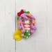 Handmade Mermaid Clay Charm | Hair Bow Charm | Handmade Clay Charm | Hair Bow Accessories | Air Dry Clay