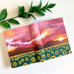 Fully Custom | Hand Painted | Journaling Bible | Completely Original Design Requests