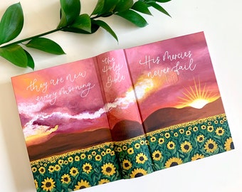 Fully Custom | Hand Painted | Journaling Bible | Completely Original Design Requests