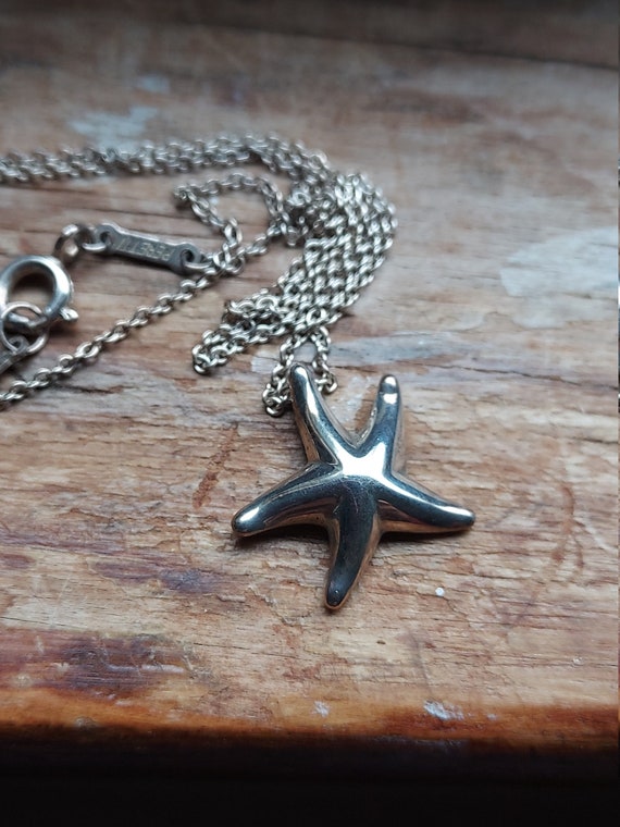 Estate Tiffany and Co Elsa Peretti Starfish Neckla