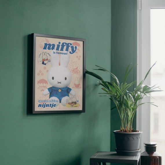 MIFFY IS FAMOUS! - Original Wall-art Printable | Allmypapercuts