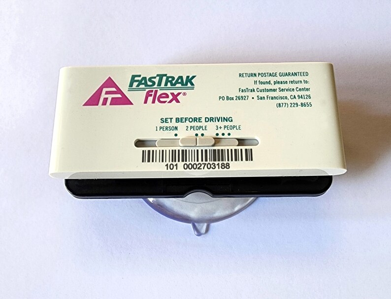 Universal Fastrak Toll Tag Holder. Black, Fits All Models Like Fastrak