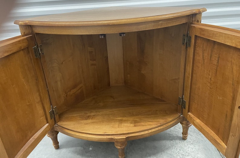 Ethan Allen Legacy Corner With Bakers Rack Iron Etsy